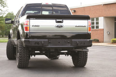 Fab Fours Heavy Duty Rear Bumper, Bare Steel FF09-W1750-B