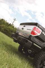 Fab Fours Heavy Duty Rear Bumper, Bare Steel FF09-W1750-B