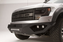 Fab Fours Vengeance Front Bumper, 2-Stage Black Powder Coat FF10-D1961-1
