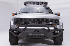 Fab Fours Vengeance Front Bumper, Pre-Runner Guard, Bare Steel FF10-D1962-B