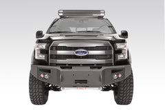 Fab Fours Premium Heavy Duty Winch Front Bumper, No Guard, 2-Stage Black Powder Coat FF15-H3251-1