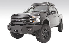 Fab Fours Premium Heavy Duty Winch Front Bumper, Pre-Runner Guard, 2-Stage Black Powder Coat FF15-H3252-1