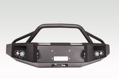 Fab Fours Premium Heavy Duty Winch Front Bumper, Pre-Runner Guard, 2-Stage Black Powder Coat FF15-H3252-1