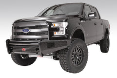Fab Fours Black Steel Front Ranch Bumper, No Guard, 2-Stage Black Powder Coat FF15-K3251-1