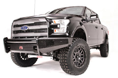 Fab Fours Black Steel Front Ranch Bumper, No Guard, 2-Stage Black Powder Coat FF15-K3251-1
