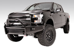 Fab Fours Black Steel Front Bumper, Pre-Runner Guard, 2-Stage Black Powder Coat FF15-K3252-1