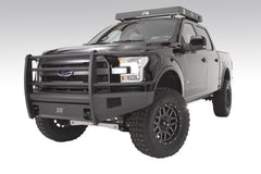 Fab Fours Elite Front Bumper, Full Grill Guard, 2-Stage Black Powder Coat FF15-R3250-1