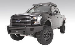 Fab Fours Elite Front Bumper, No Guard, 2-Stage Black Powder Coat FF15-R3251-1