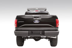 Fab Fours Elite Rear Bumper, 2-Stage Black Powder Coat FF15-U3250-1