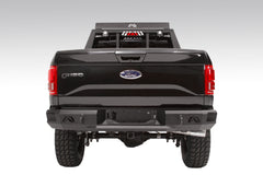 Fab Fours Heavy Duty Rear Bumper, 2-Stage Black Powder Coat FF15-W3250-1