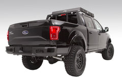 Fab Fours Heavy Duty Rear Bumper, 2-Stage Black Powder Coat FF15-W3250-1
