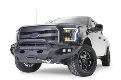 Fab Fours Matrix Front Bumper, Pre-Runner Guard, Bare Steel FF15-X3252-B