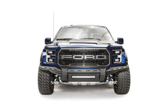 Fab Fours Aero Front Bumper, No Guard, 2-Stage Black Powder Coat FF17-D4371-1