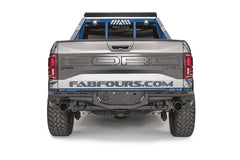 Fab Fours Aero Rear Bumper, 2-Stage Black Powder Coat FF17-E4371-1