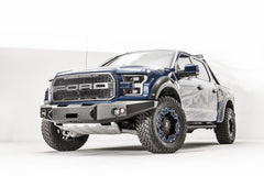 Fab Fours Premium Winch Front Bumper, No Guard, 2-Stage Black Powder Coat FF17-H4351-1