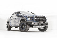 Fab Fours Premium Winch Front Bumper, No Guard, 2-Stage Black Powder Coat FF17-H4351-1