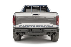 Fab Fours Premium Rear Sensor Bumper, 2-Stage Black Powder Coat FF17-W4351-1