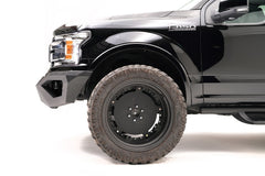 Fab Fours Vengeance Front Bumper, No Guard, 2-Stage Black Powder Coat FF18-D4551-1