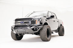 Fab Fours Vengeance Front Bumper, Pre-Runner Guard, 2-Stage Black Powder Coat FF18-D4552-1