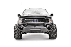 Fab Fours Vengeance Front Bumper, Pre-Runner Guard, 2-Stage Black Powder Coat FF18-D4552-1
