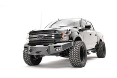 Fab Fours Premium Winch Front Bumper, No Guard, 2-Stage Black Powder Coat FF18-H4551-1