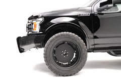 Fab Fours Black Steel Front Bumper, No Guard, 2-Stage Black Powder Coat FF18-K4561-1