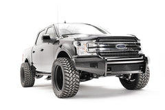Fab Fours Black Steel Front Bumper, No Guard, 2-Stage Black Powder Coat FF18-K4561-1