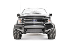 Fab Fours Black Steel Front Bumper, No Guard, 2-Stage Black Powder Coat FF18-K4561-1
