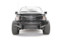 Fab Fours Black Steel Front Bumper, Pre-Runner Guard, 2-Stage Black Powder Coat FF18-K4562-1
