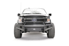 Fab Fours Elite Front Bumper, No Guard, 2-Stage Black Powder Coat FF18-R4561-1