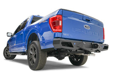 Fab Fours Vengeance Rear Bumper, Sensor Compatible, Bare Steel FF21-E5051-B