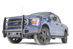 Fab Fours Elite Front Bumper, Full Grill Guard, Black Powder Coat FF21-R5060-1