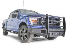 Fab Fours Elite Front Bumper, Full Grill Guard, Black Powder Coat FF21-R5060-1