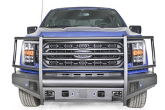 Fab Fours Elite Front Bumper, Full Grill Guard, Black Powder Coat FF21-R5060-1