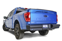 Fab Fours Elite Rear Bumper, Sensor Compatible, Black Powder Coat FF21-U5050-1