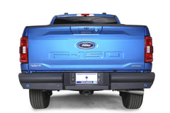Fab Fours Elite Rear Bumper, Sensor Compatible, Black Powder Coat FF21-U5050-1