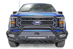 Fab Fours Vengeance Front Bumper, Pre-Runner Guard, Sensor Compatible, 2-Stage Black Powder Coat FF21-V5152-1