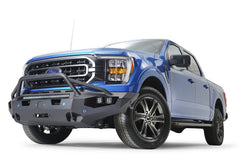 Fab Fours Matrix Front Bumper, Pre-Runner Guard, Sensor Compatible, Bare Steel FF21-X4752-B