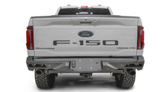 Fab Fours Vengeance Rear Bumper, Sensor Compatible, Matte Black Powder Coat FF24-E6551-1