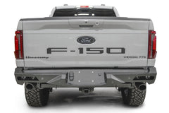 Fab Fours Vengeance Rear Bumper, Sensor Compatible, Bare Steel FF24-E6551-B