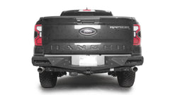 Fab Fours Premium Rear Sensor Bumper, Carbon Black Powder Coat FF24-W6551-1