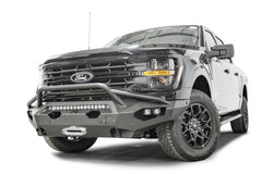 Fab Fours Matrix Front Bumper, Pre-Runner Guard, Matte Black Powder Coat FF24-X6552-1