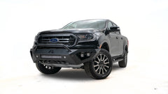 Fab Fours Vengeance Front Bumper, Pre-Runner Guard, 2-Stage Black Powder Coat FR19-D4852-1