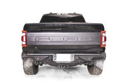 Fab Fours Vengeance Rear Bumper, Bare Steel FR21-E5351-B