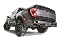 Fab Fours Premium Rear Bumper, Bare Steel FR21-W5351-B