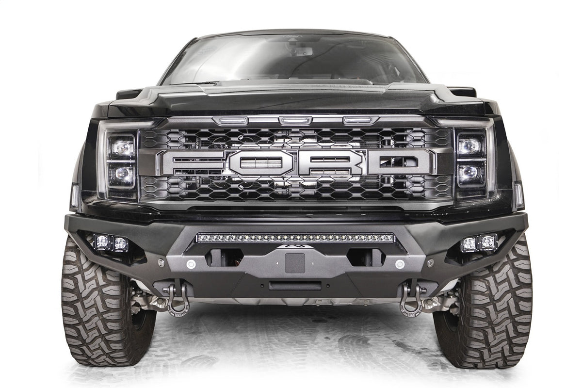 Fab Fours Matrix Front Bumper, No Guard, Bare Steel FR21-X5351-B