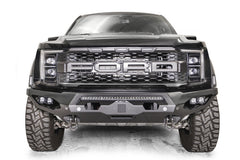 Fab Fours Matrix Front Bumper, No Guard, 2-Stage Black Powder Coat FR21-X5351-1