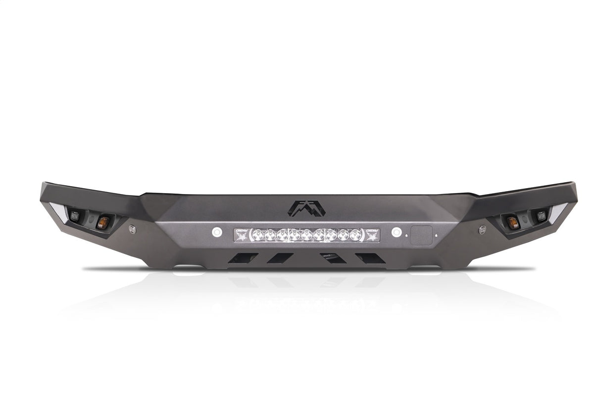 Fab Fours Vengeance Front Bumper, No Guard, Bare Steel FR24-D6651-B