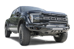 Fab Fours Vengeance Front Bumper, Pre-Runner Guard, Carbon Black Powder Coat FR24-D6652-1
