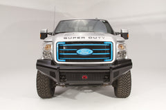 Fab Fours Black Steel Front Ranch Bumper, No Guard, 2-Stage Black Powder Coat FS05-S1261-1
